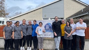 Perth Care Home rated Top 20 home in Scotland